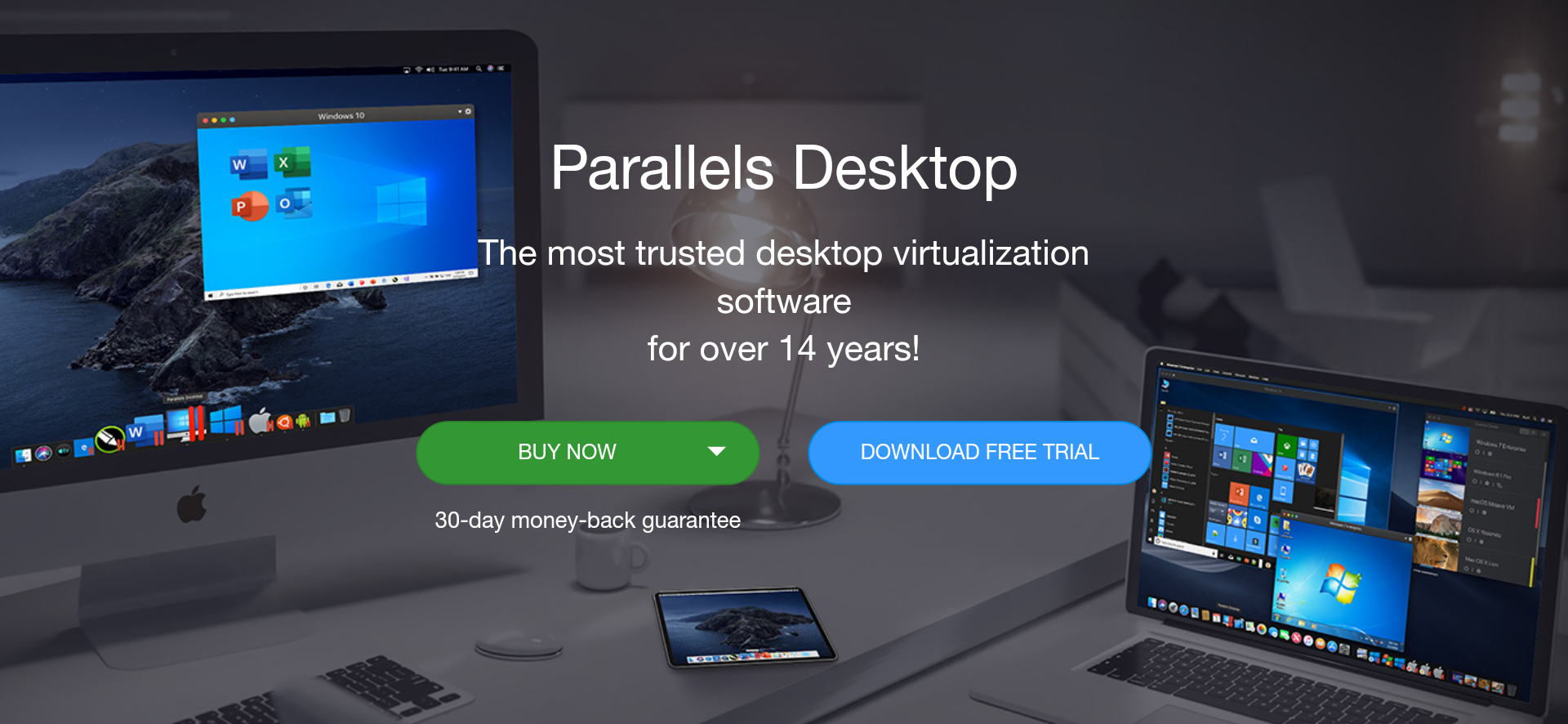 cost of windows 10 for parralels for mac